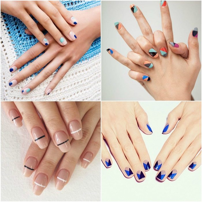 NAIL ART IDEA: New Year's Eve fireworks and year nails – Cocoacooning.com