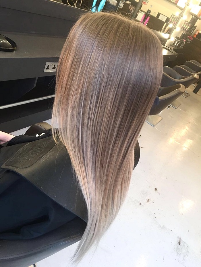 Blow dry hotsell and straighten hair