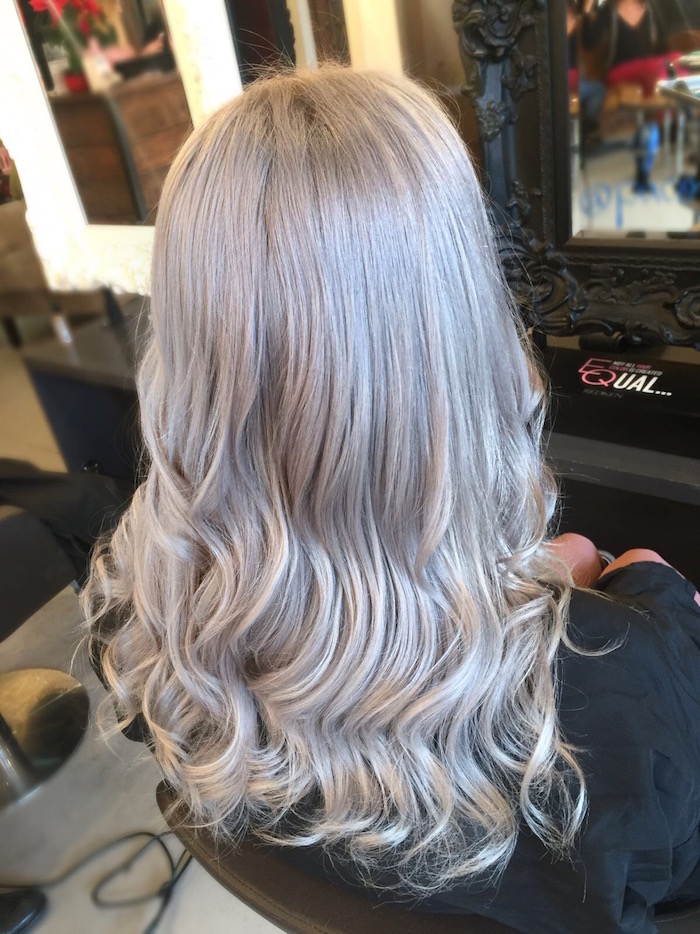 Silver Hair Colour Trend - London Hairdressers - Live True London