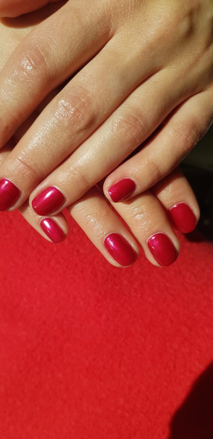 Vegan manicure at the Vauxhall and Nine Elms salon in London