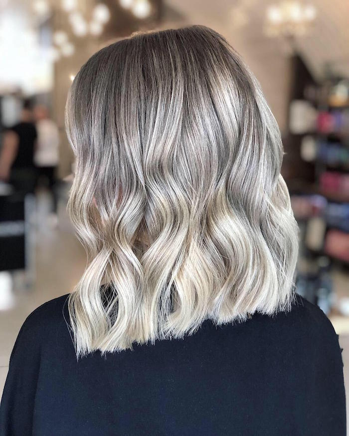 Ash deals blonde balayage