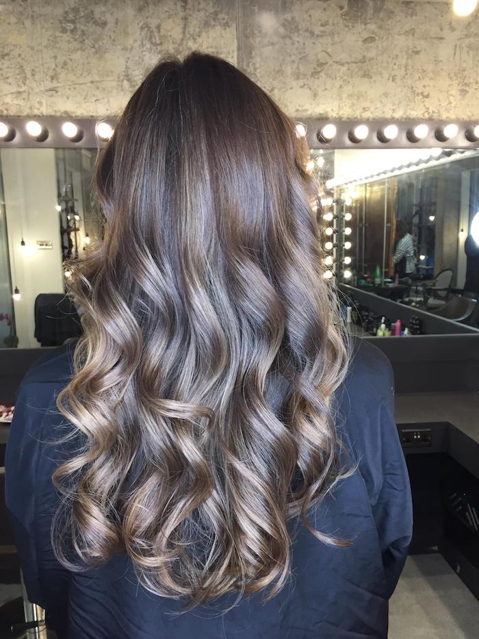 Mushroom deals blonde balayage