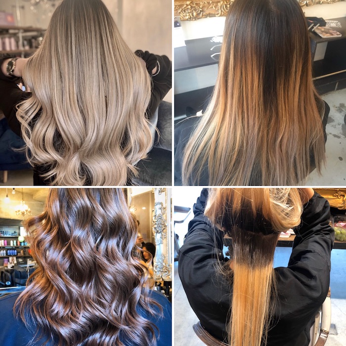 colour correction in London salon