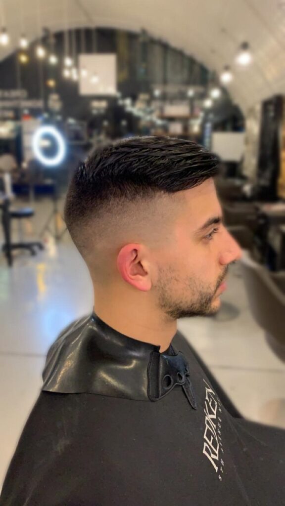 clean clipper fade at clapham north making us the best men's hair salon in London