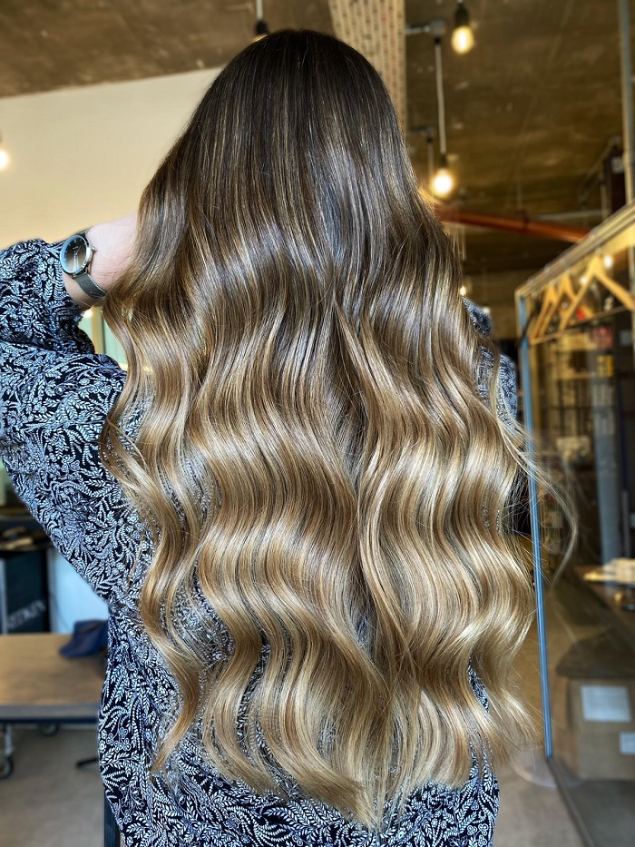 Mermaid hair outlet waves