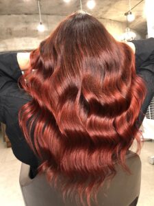 auburn or red hair for a perfect autumn look