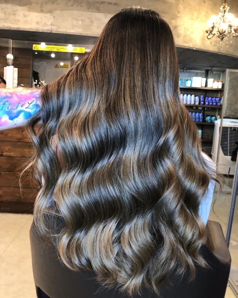 mushroom brown balayage, brunette balayage, bronde balayage, soho balayage, live true london, salon london, best salon london, soho hair salon, london hair salon