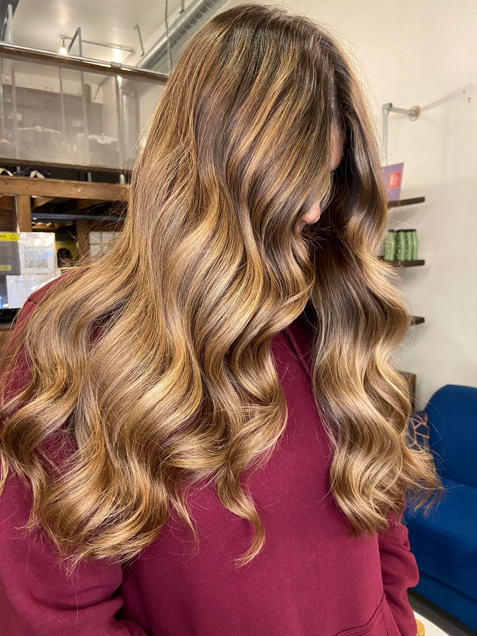 Brunnette balayage Brixton