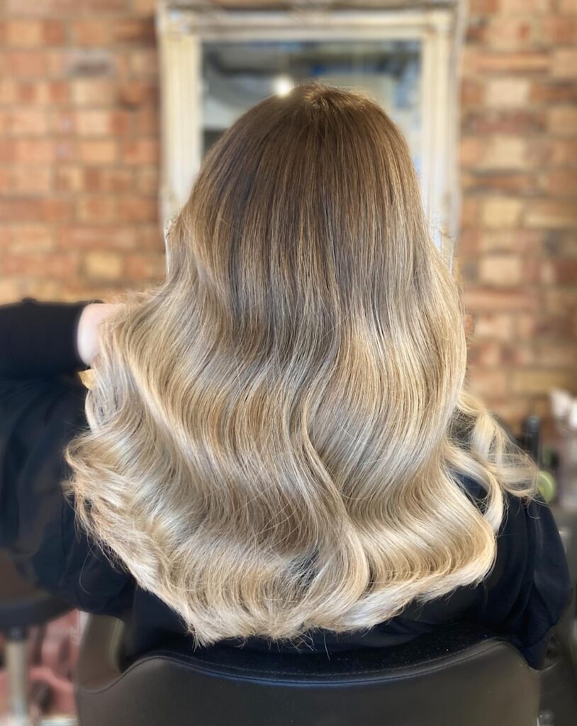 blonde balayage, creamy blonde balayage, gorgeous balayage, sunkissed balayage, natural balayage, best london hair salon, central london salon, soho balayage