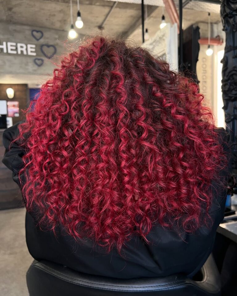 Live True London, Live True, Red Velvet Balayage, Red Velvet Hair, Red Hair