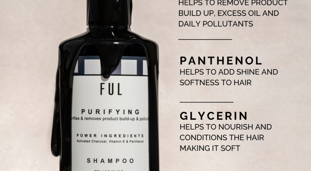 FUL, FUL London, FUL Charcoal Purifying Shampoo, FUL Shampoo, FUL Purifying Shampoo, Scalp Detox, Scalp Hair Products, Scalp Products, Itchy Scalp, Charcoal Shampoo