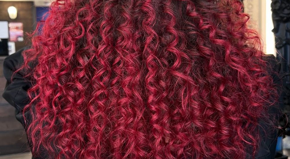 Live True London, Live True, Red Velvet Balayage, Red Velvet Hair, Red Hair