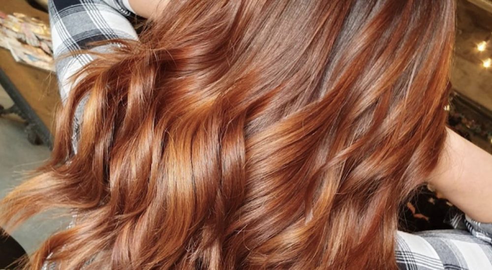 Copper hair in London salon in Vauxhall and Nine Elms